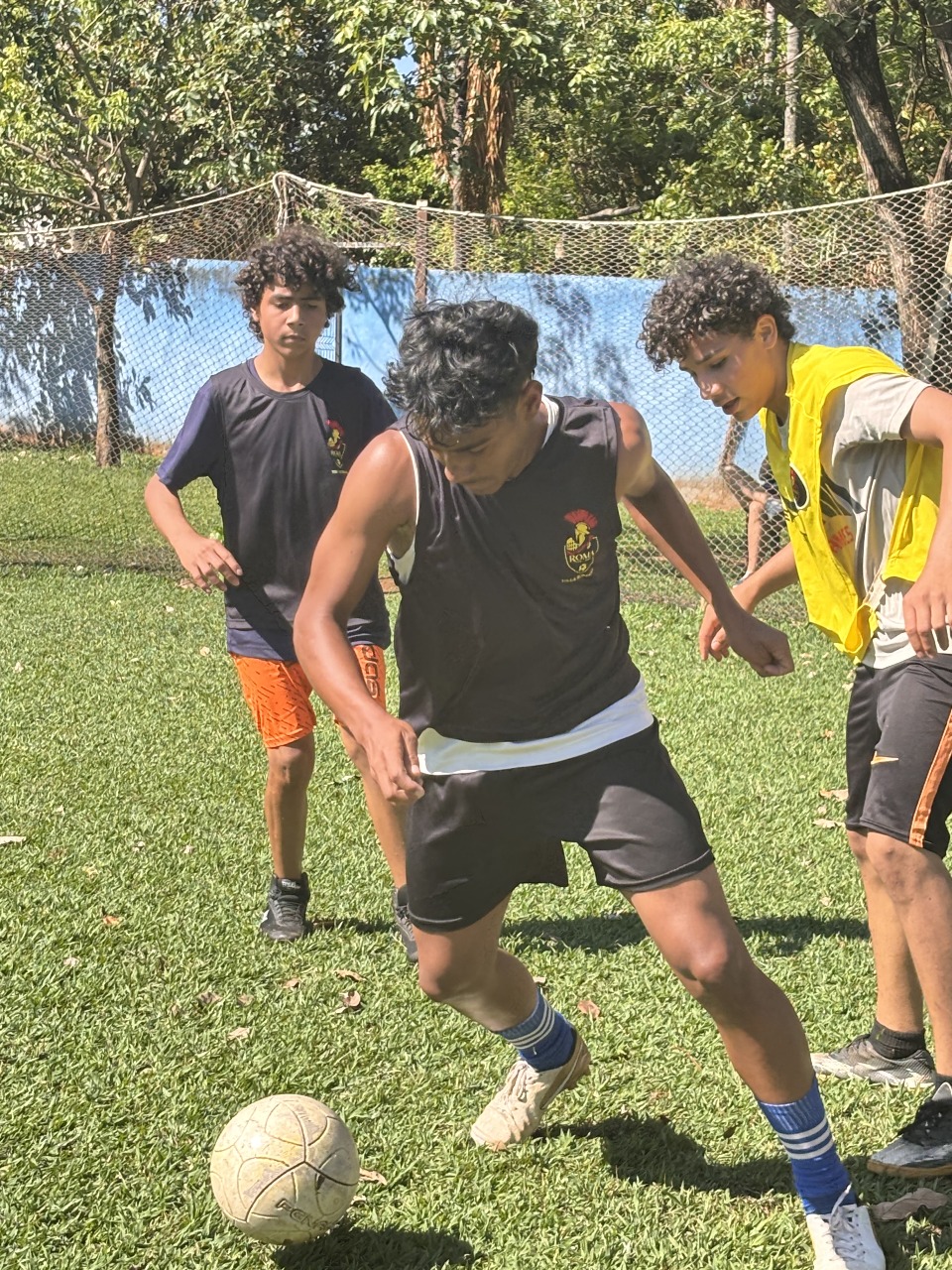 Meninos jogando